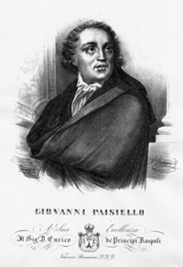 Lithographie Giovanni Paisiello